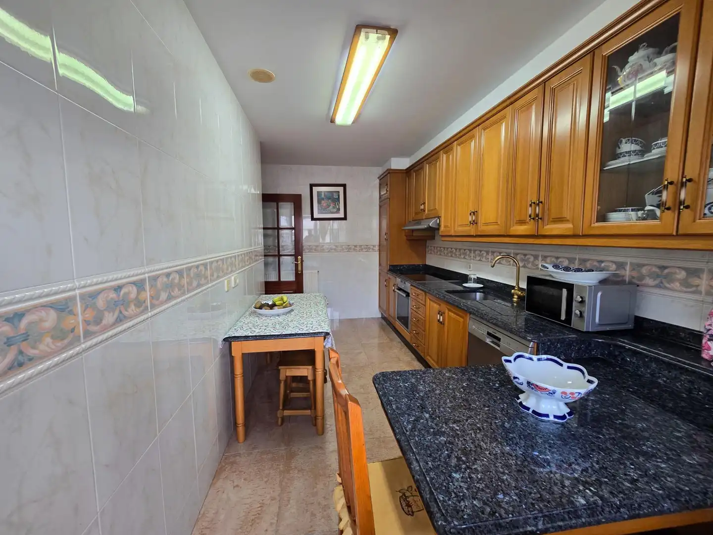 Cocina de Dúplex en venta en A Coruña Capital  con Calefacción, Parquet y Terraza