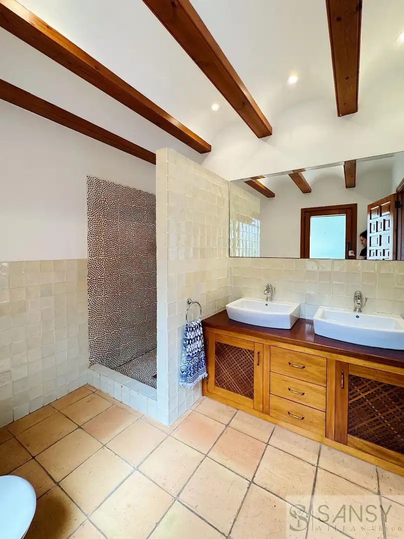 Bathroom of Houses for sale in Jávea / Xàbia  with Heating, Storage room and Swimming Pool