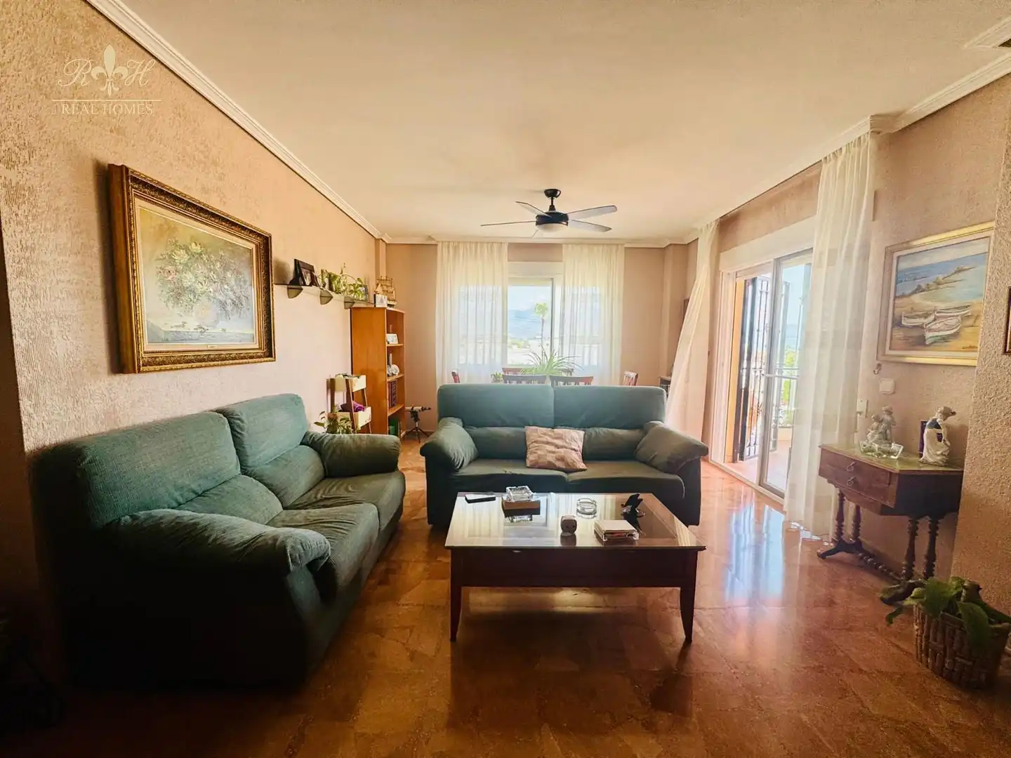 Living room of Houses for sale in L'Alfàs del Pi  with Air Conditioner, Heating and Terrace