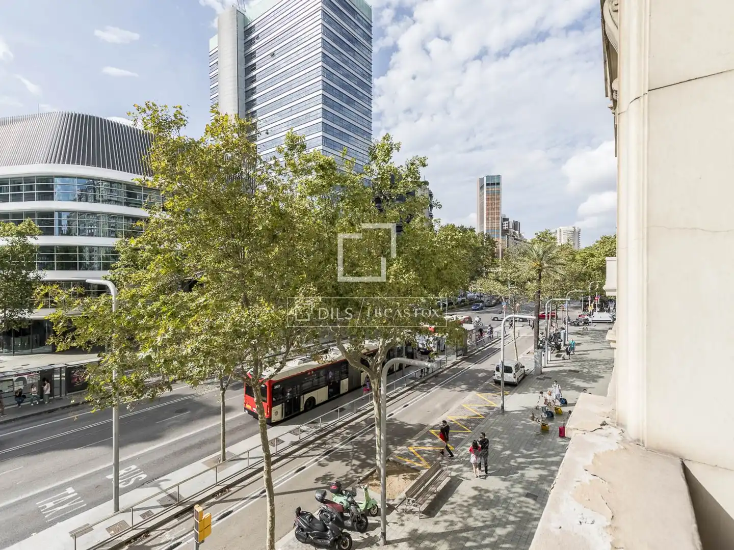 Exterior view of Flat for sale in Barcelona  with Air Conditioner and Heating