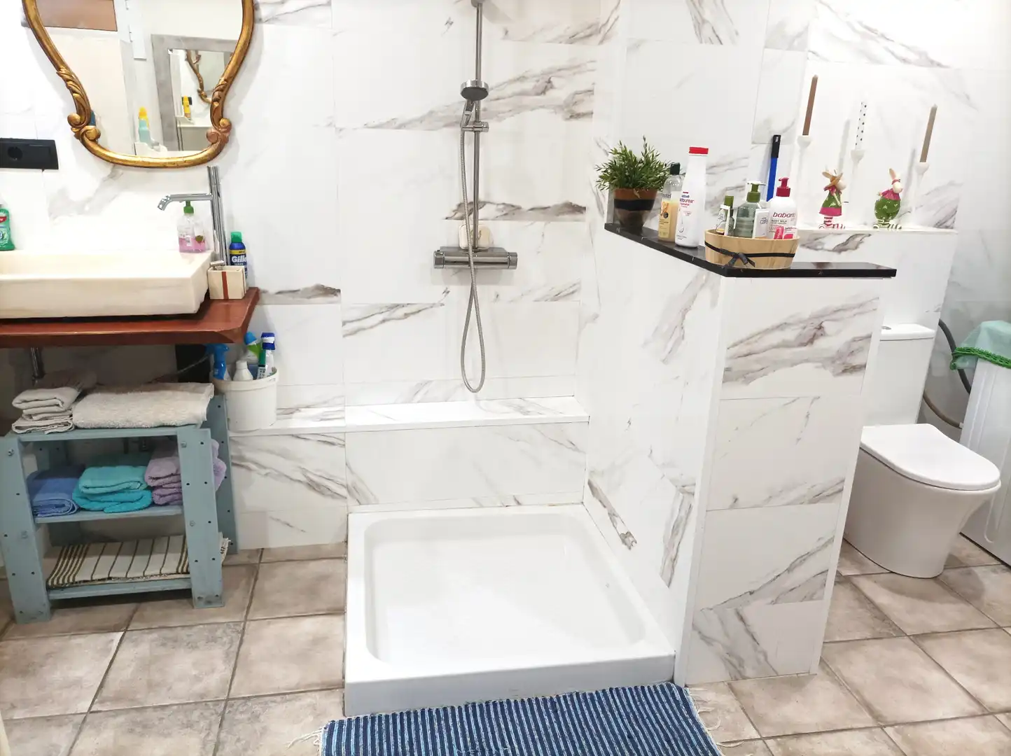 Baño de Casa o chalet en venta en Santpedor con Aire acondicionado, Calefacción y Parquet