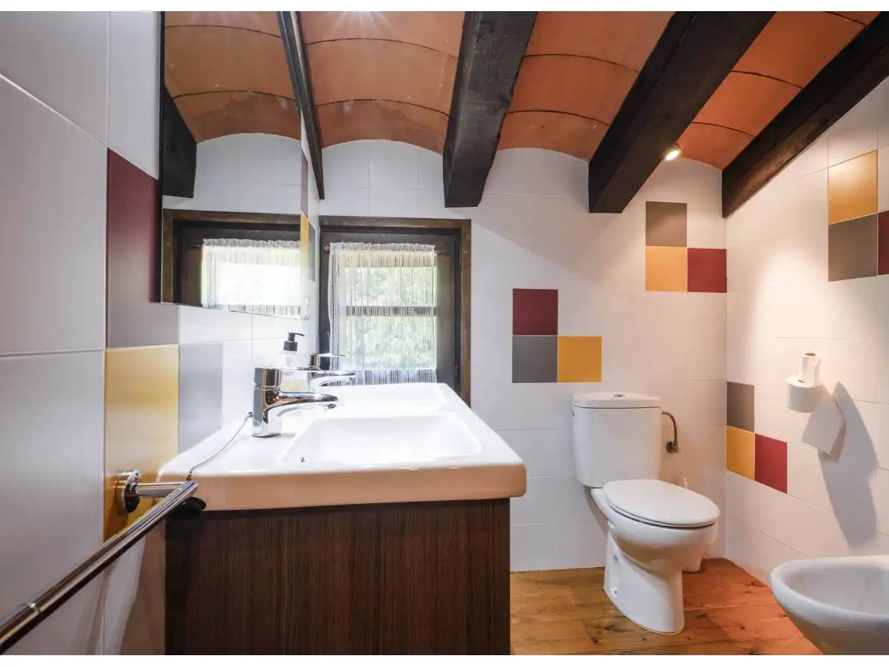 Baño de Casa o chalet en venta en Castell de l'Areny con Calefacción, Jardín privado y Terraza