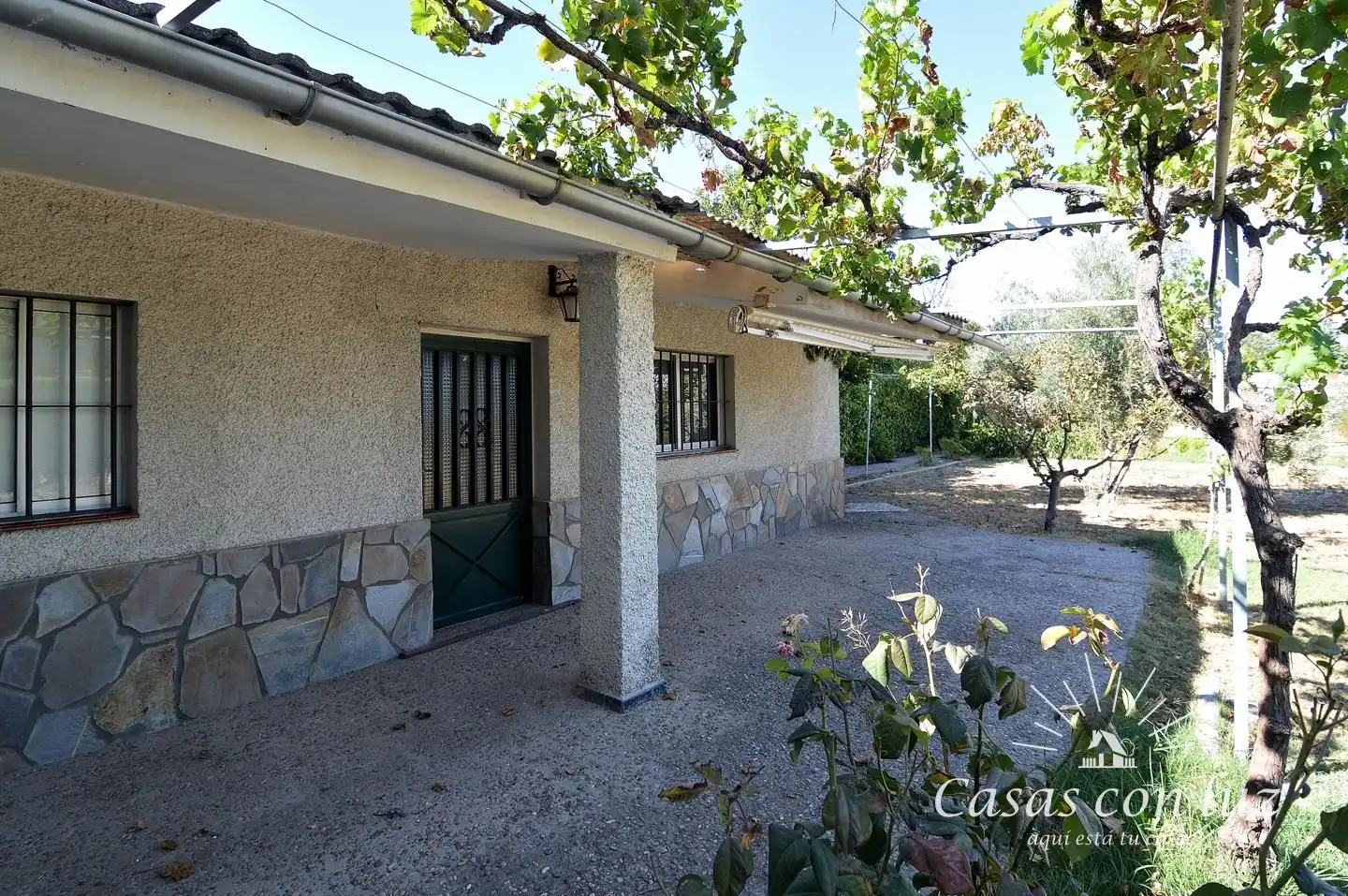 Vista exterior de Finca rústica en venta en Zaragoza con Aire acondicionado, Jardín privado y Amueblado