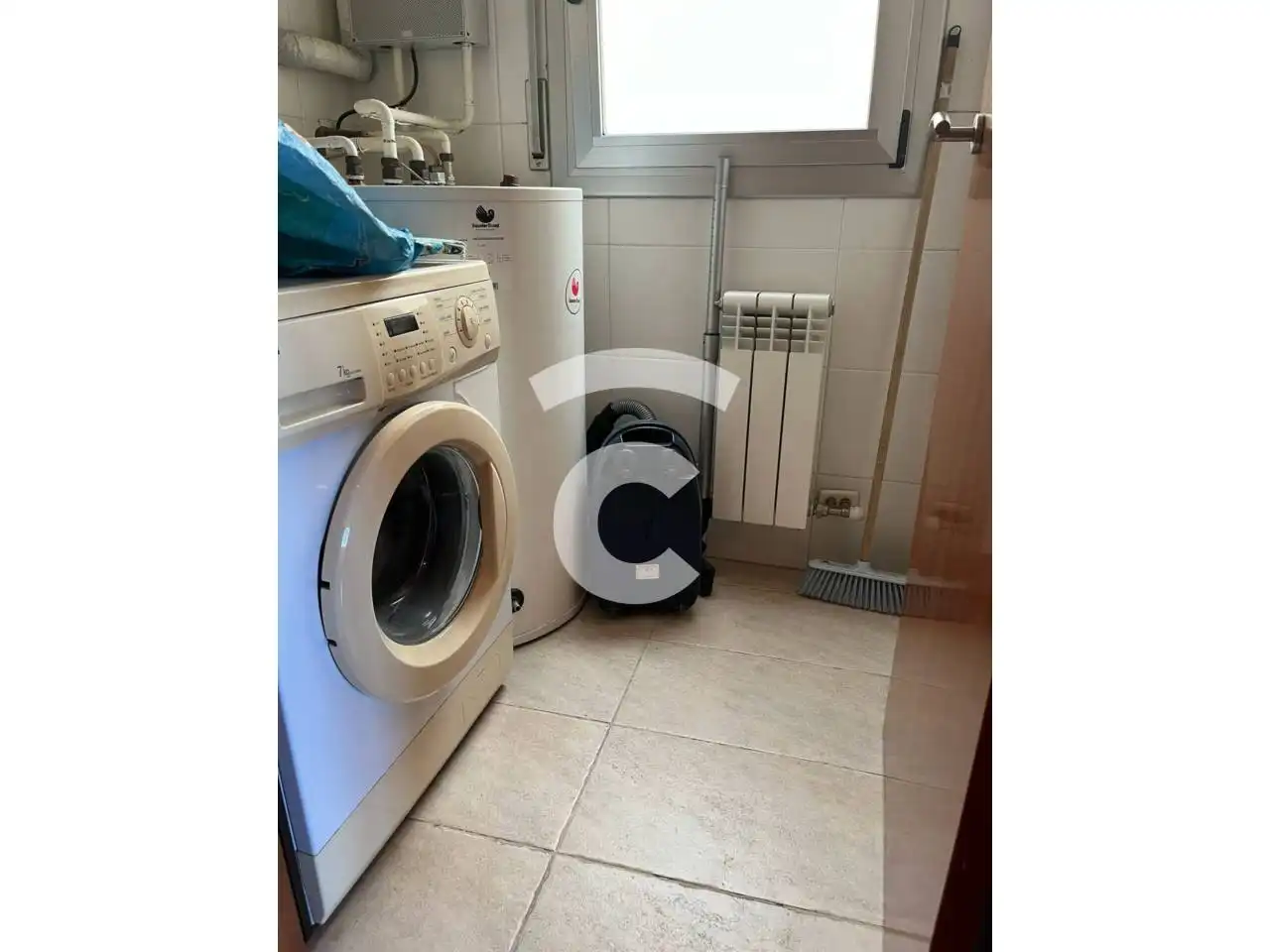 Kitchen of Flat for rent in Vic  with Heating, Terrace and Storage room