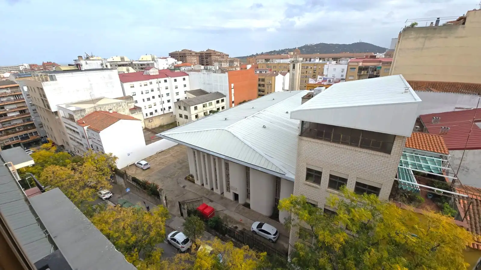 Vista exterior de Apartament de lloguer en Cáceres amb Aire condicionat, Calefacció i Moblat