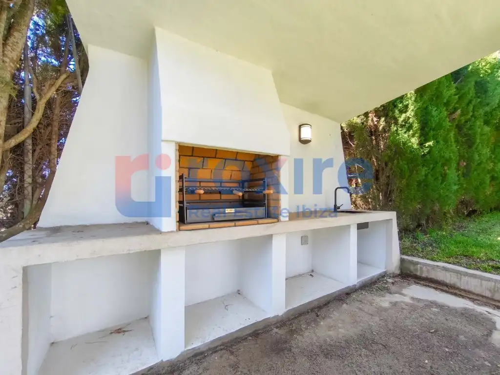 Terraza de Casa o chalet de alquiler en Sant Antoni de Portmany con Jardín privado, Terraza y Piscina