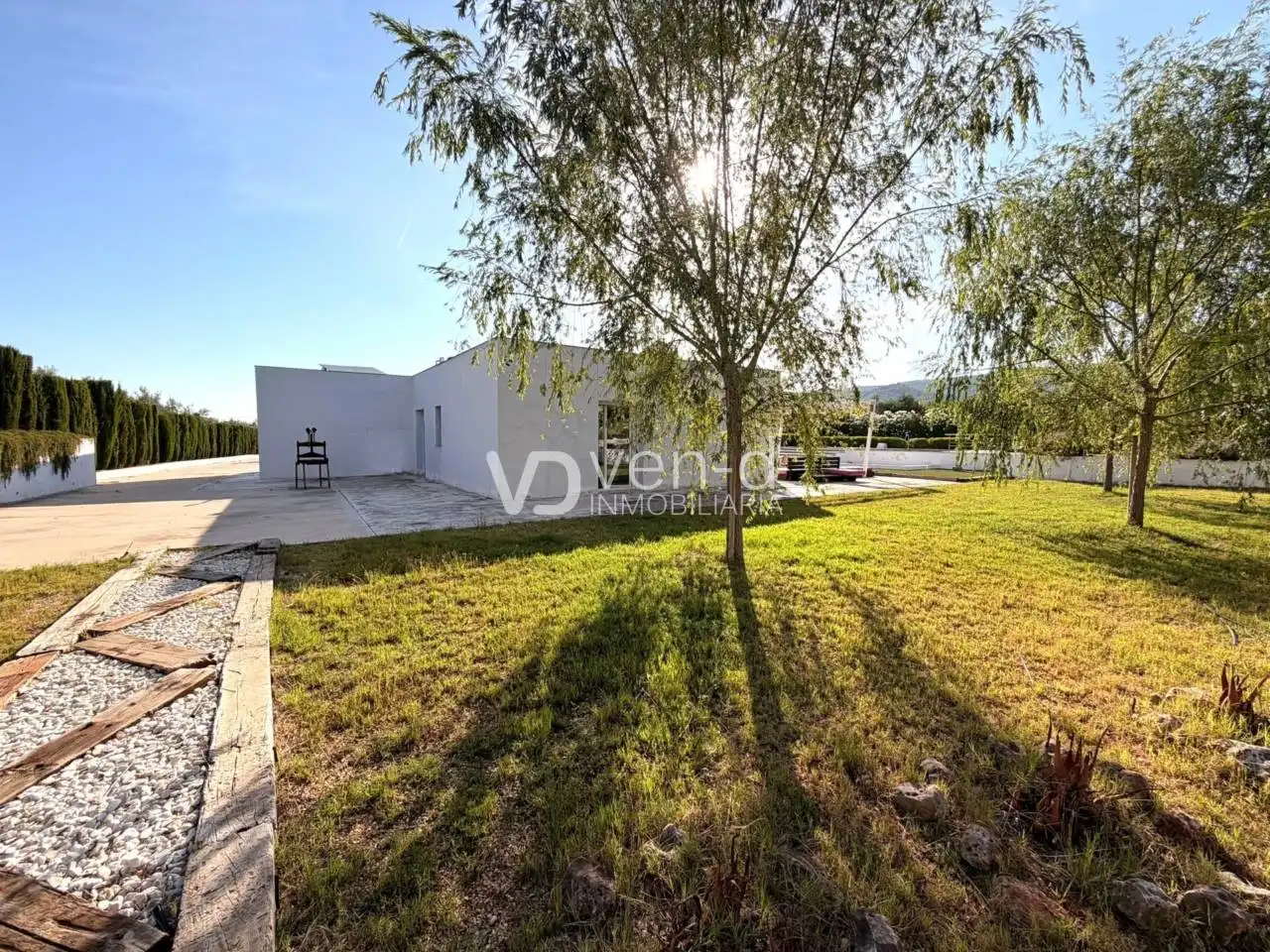Vista exterior de Casa o chalet de alquiler en Enguera con Aire acondicionado, Calefacción y Jardín privado