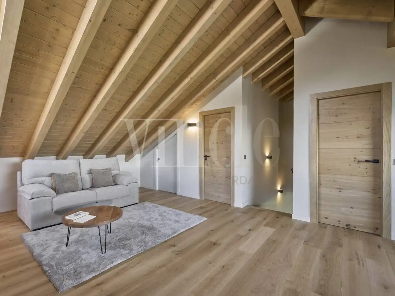 Sala de estar de Casa o chalet en venta en Guils de Cerdanya con Calefacción, Jardín privado y Parquet
