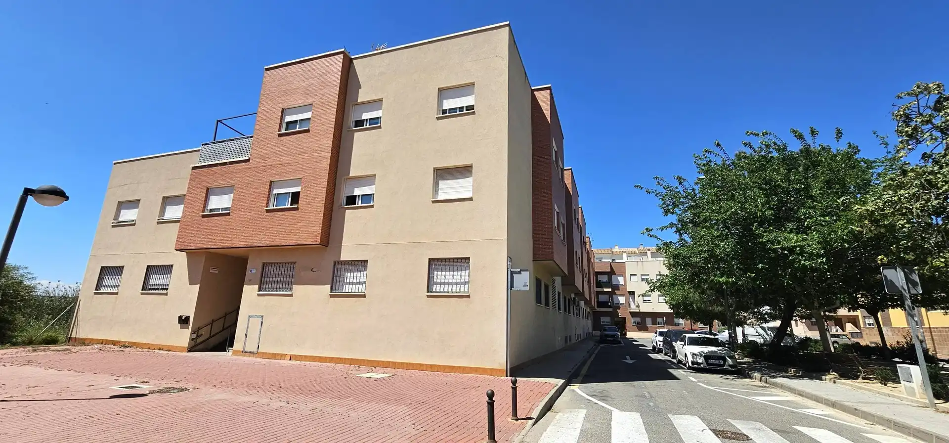 Exterior view of Flat for sale in Murcia  with Air Conditioner, Parquet flooring and Storage room