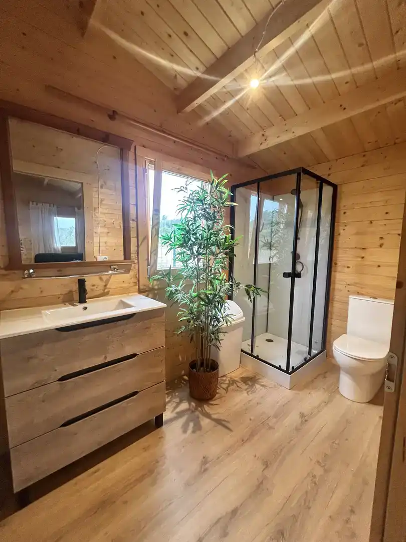 Baño de Casa o chalet de alquiler en Mijas con Jardín privado, Parquet y Trastero