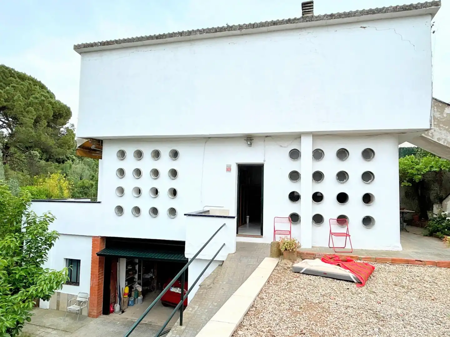 Vista exterior de Casa o chalet en venta en Caldes de Montbui con Calefacción, Jardín privado y Terraza