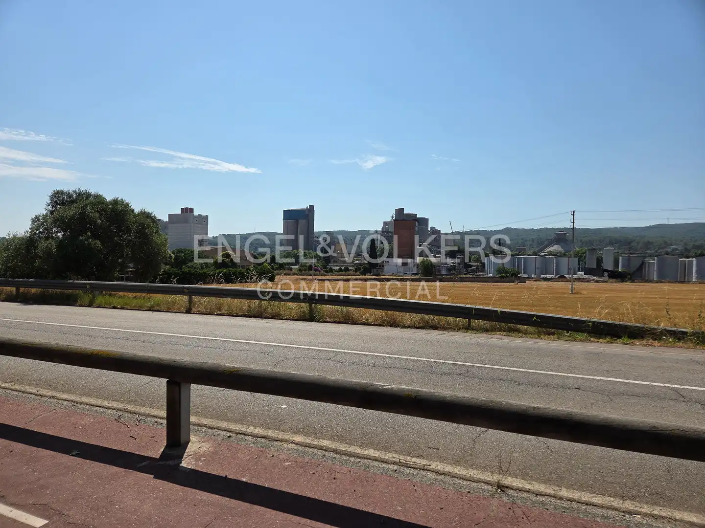 Vista exterior de Terreno industrial en venta en Santa Margarida I Els Monjos