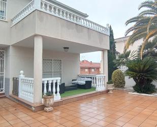 Terrasse von Haus oder Chalet miete in Arganda del Rey mit Klimaanlage, Heizung und Privatgarten