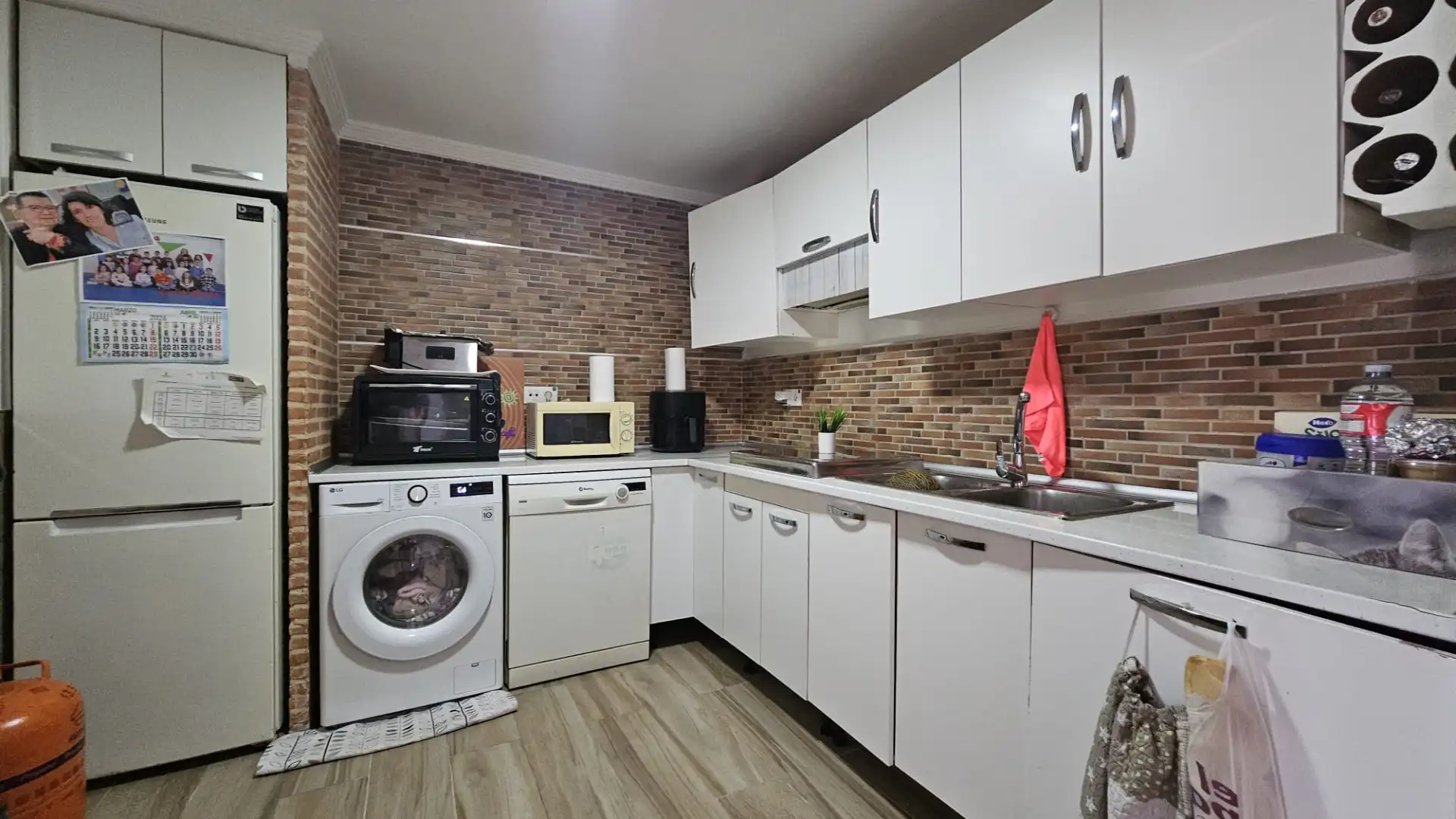 Cocina de Casa o chalet en venta en Puertollano con Calefacción, Terraza y Amueblado
