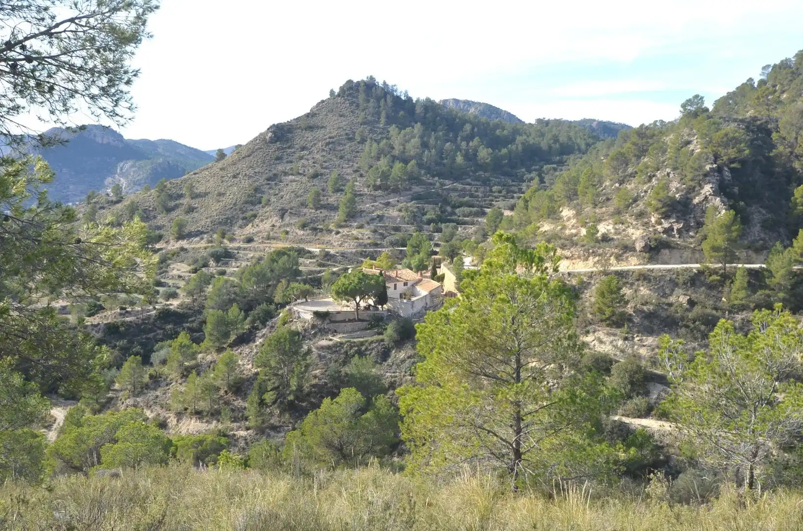 Vista exterior de Casa o xalet en venda en Orxeta amb Terrassa, Traster i Moblat