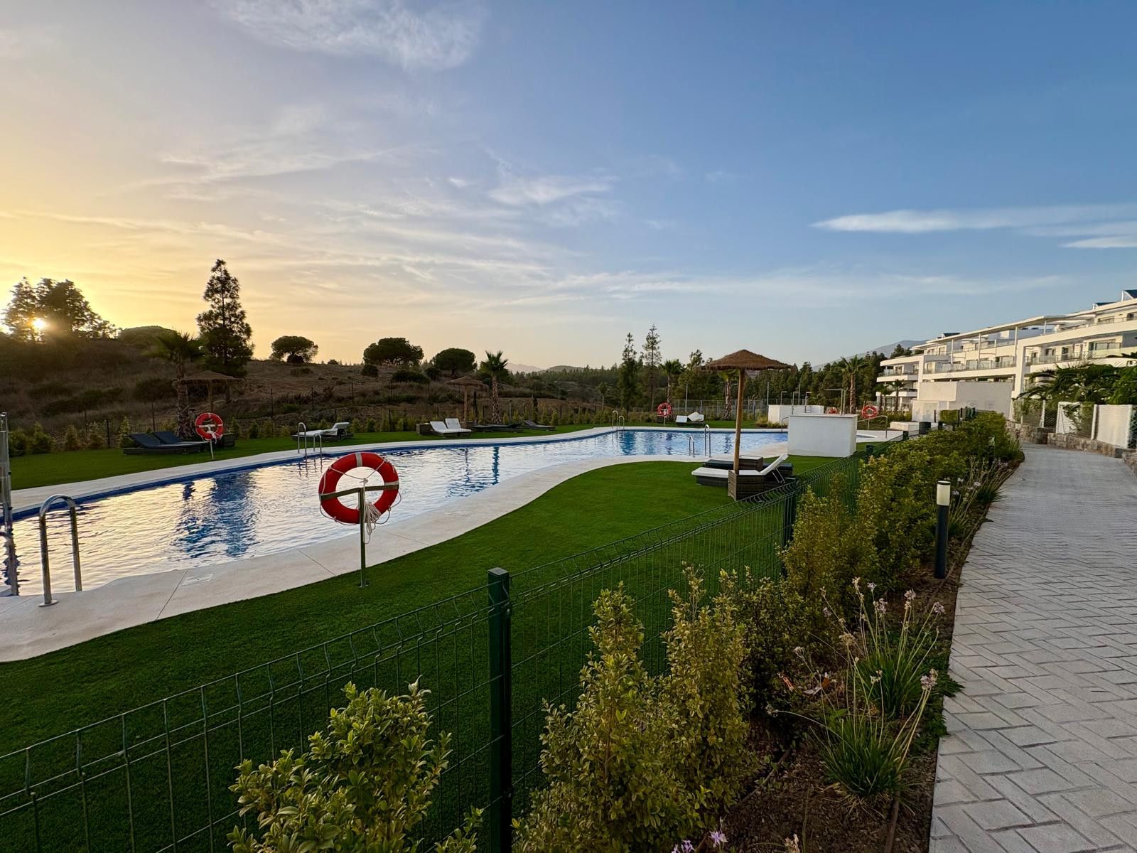 Piscina de Planta baixa en venda en Mijas amb Aire condicionat, Terrassa i Piscina