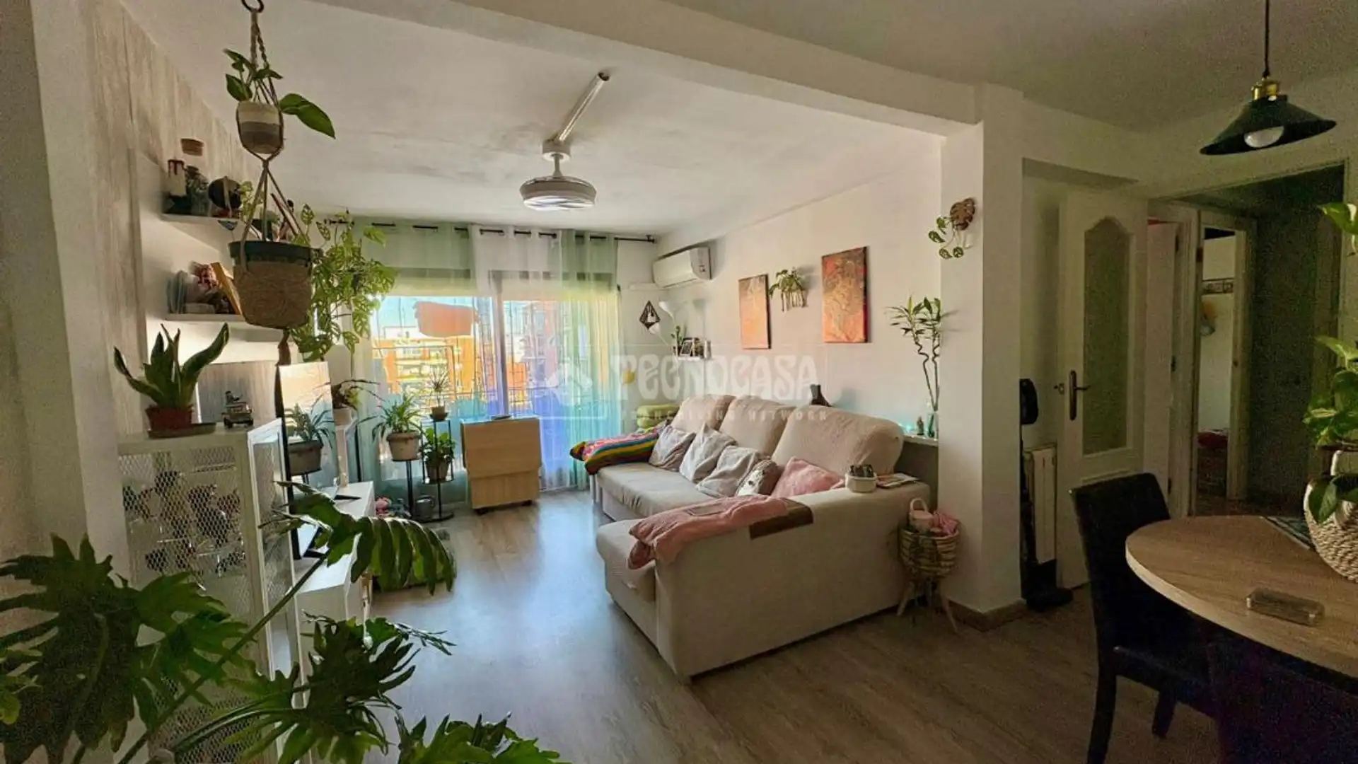 Sala de estar de Piso en venta en Alcalá de Henares con Aire acondicionado, Parquet y Terraza