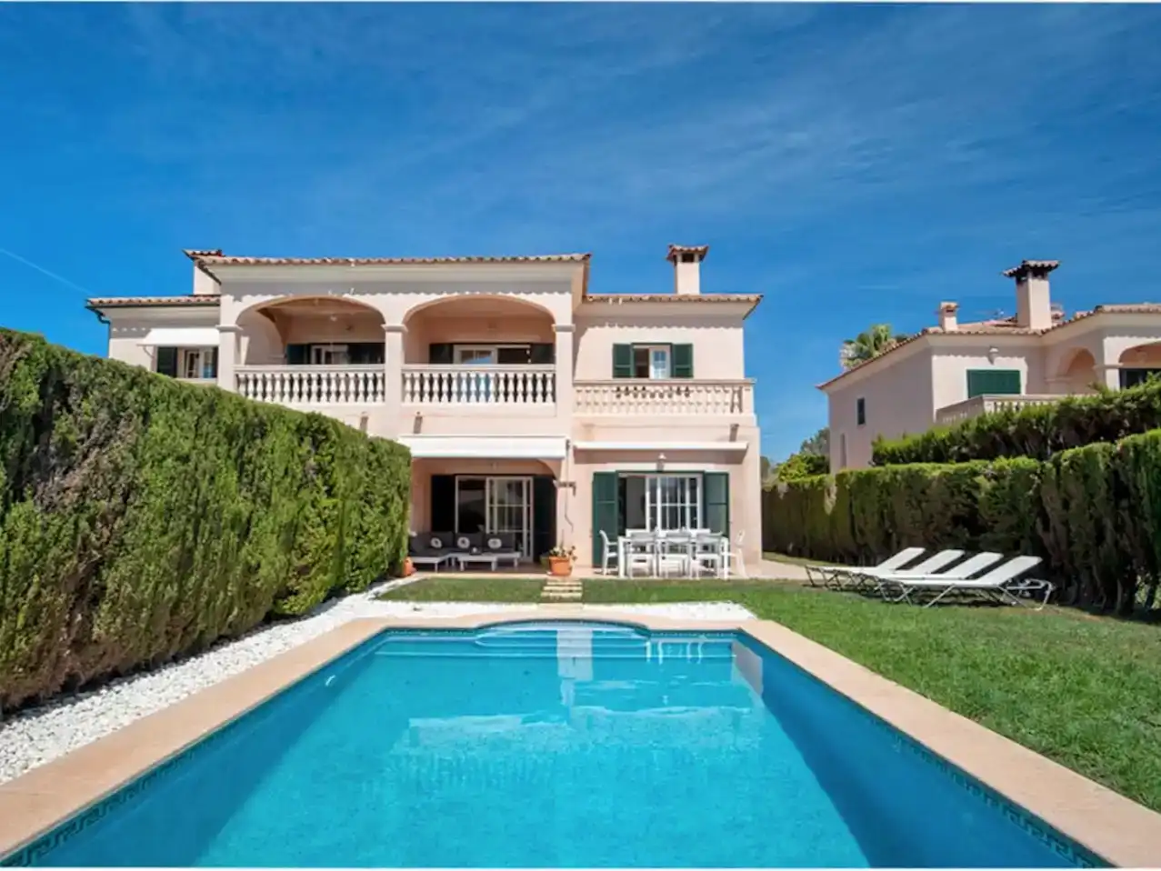Vista exterior de Planta baja en venta en Llucmajor con Aire acondicionado, Calefacción y Jardín privado