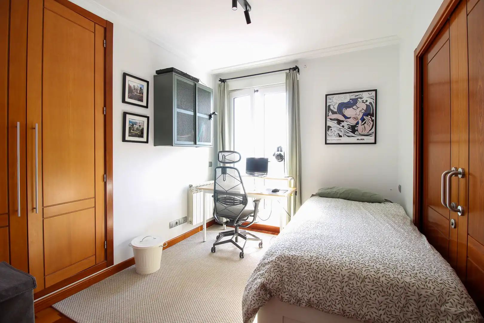 Bedroom of Duplexes for sale in Santander  with Heating, Parquet flooring and Terrace