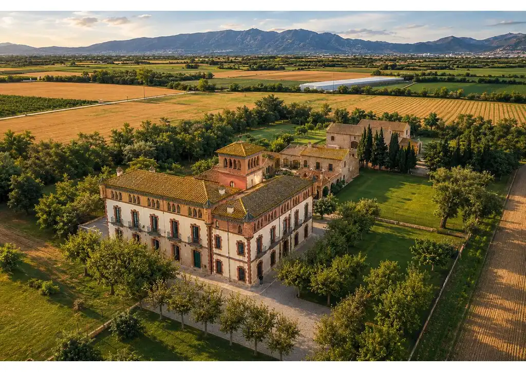 Vista exterior de Finca rústica en venda en Castelló d'Empúries amb Terrassa i Balcó