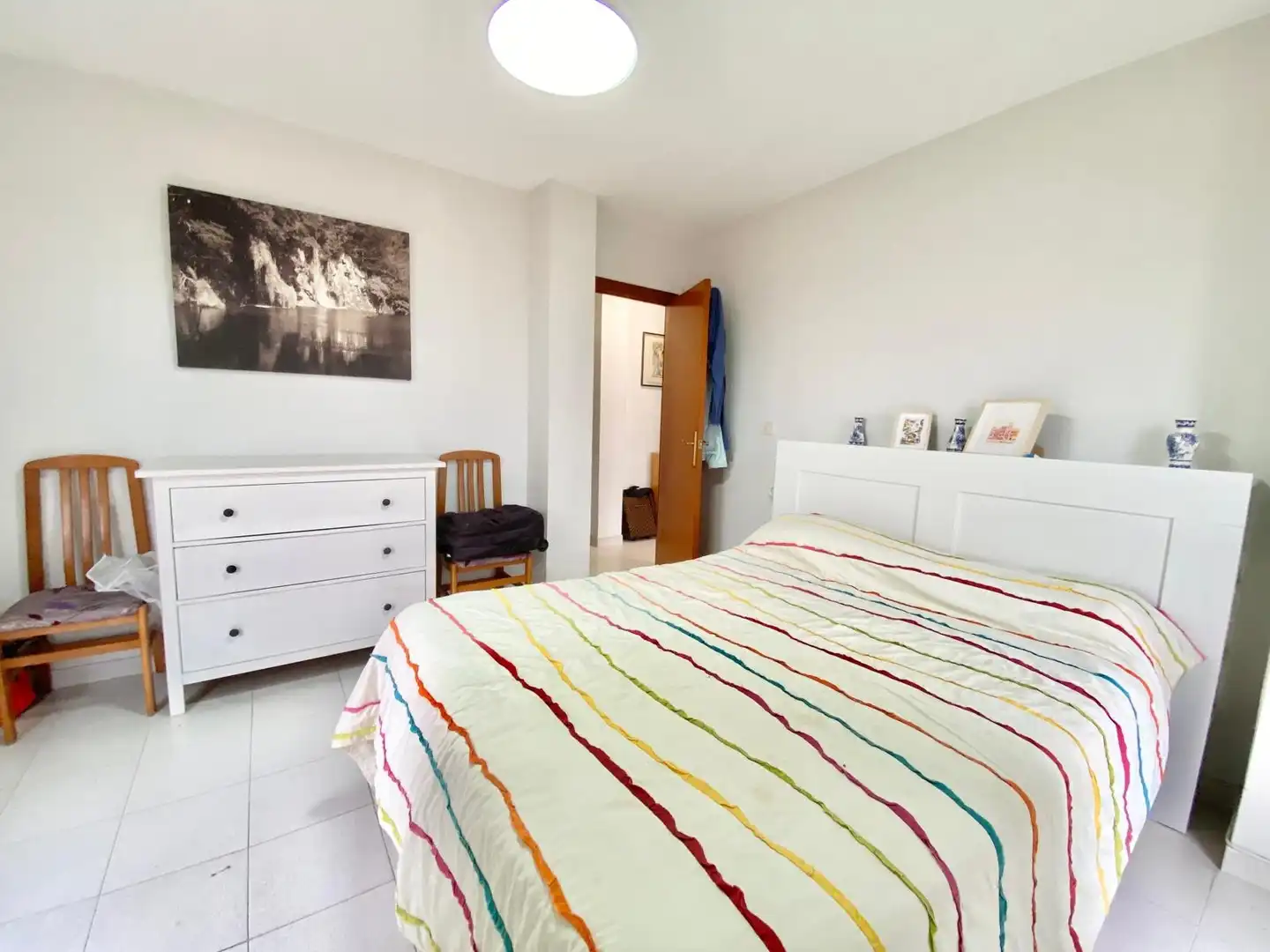 Dormitori de Apartament de lloguer en San Pedro del Pinatar amb Aire condicionat, Calefacció i Terrassa