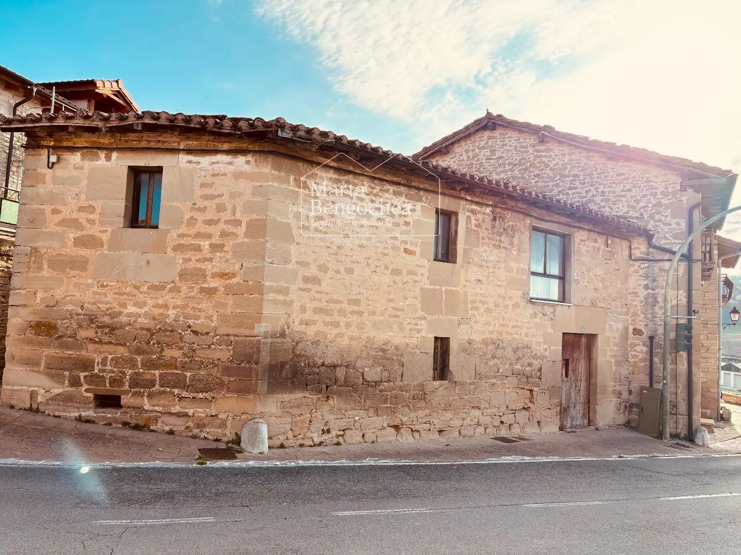 Vista exterior de Casa o xalet en venda en Lantarón amb Calefacció