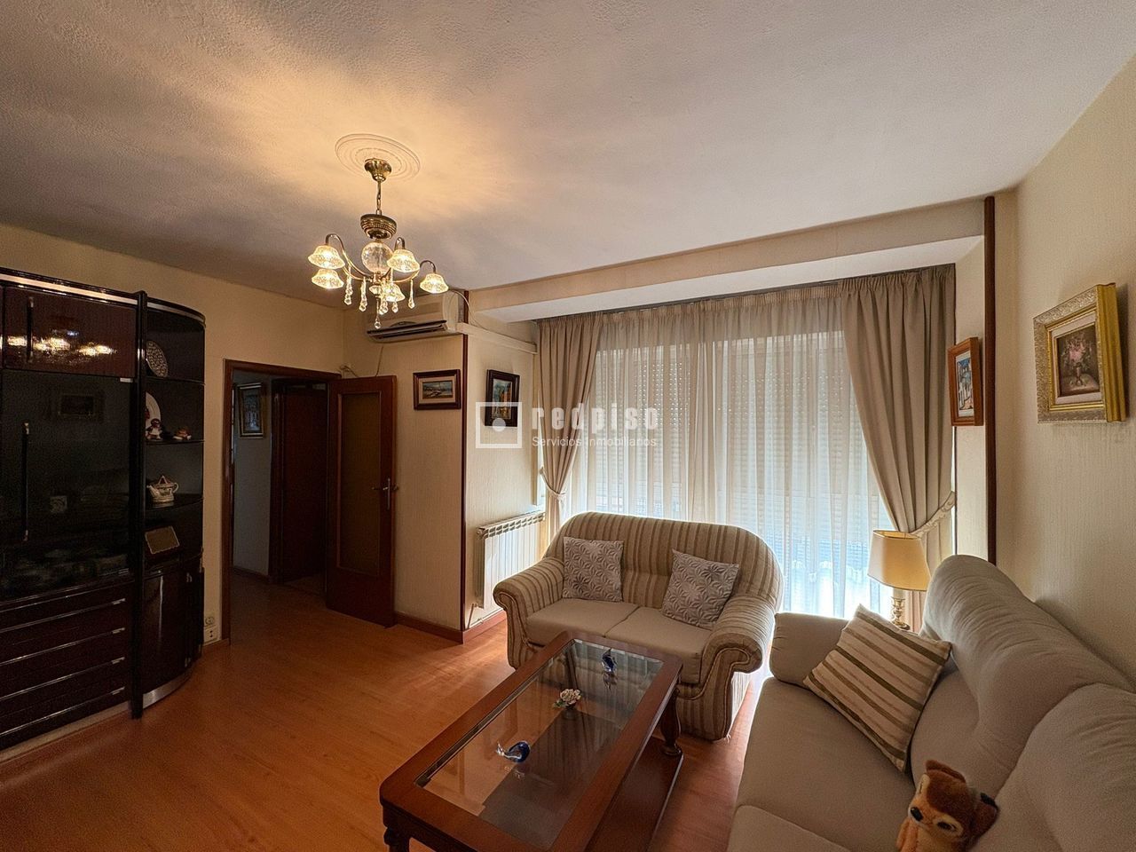 Living room of Flat for sale in  Madrid Capital  with Air Conditioner, Heating and Terrace