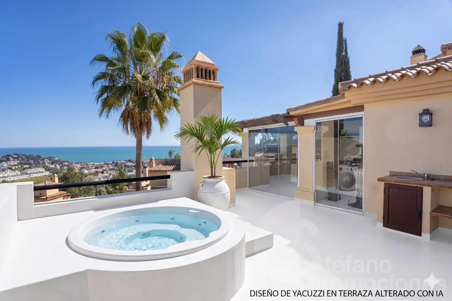 Vista exterior de Casa adosada en venta en Málaga Capital con Aire acondicionado, Jardín privado y Parquet