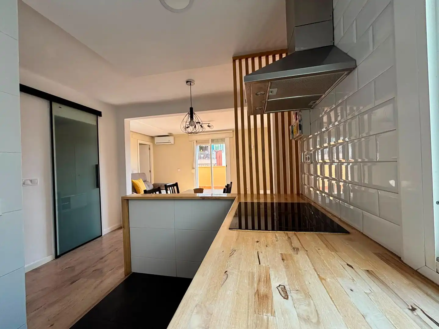 Kitchen of Attic for sale in L'Hospitalet de Llobregat  with Heating, Parquet flooring and Terrace