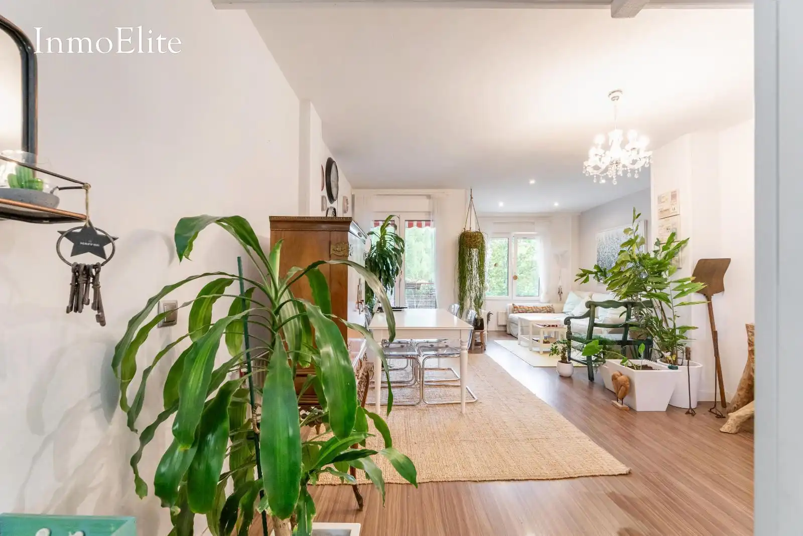 Sala de estar de Piso en venta en Las Rozas de Madrid con Aire acondicionado, Calefacción y Parquet