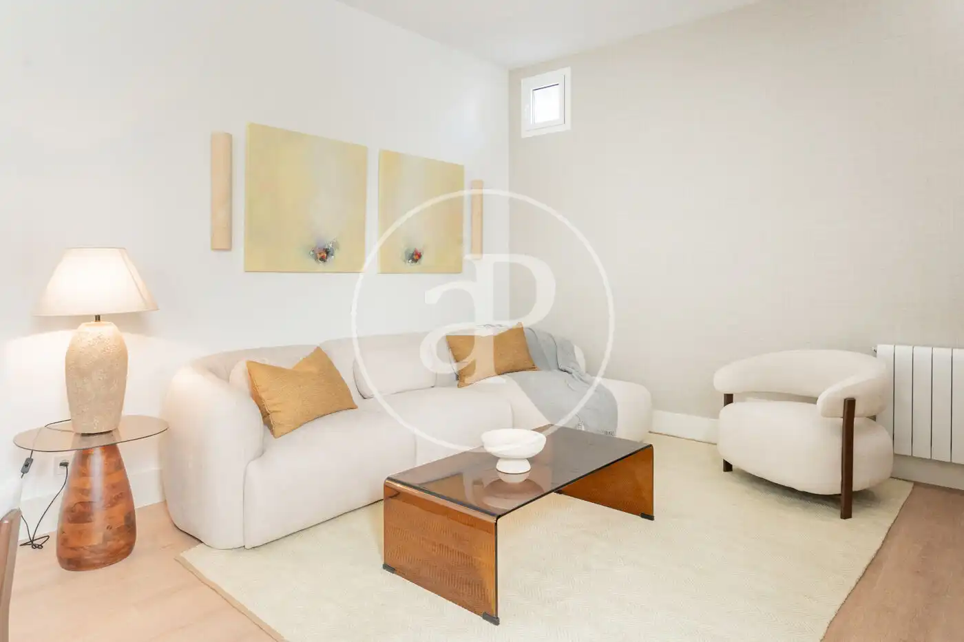 Wohnzimmer von Wohnung zum Verkauf in Madrid mit Klimaanlage, Heizung und Möbliert