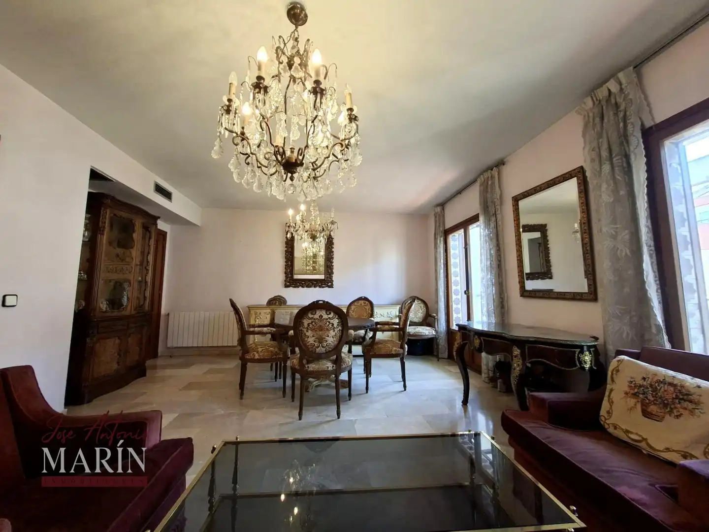 Dining room of Flat for sale in Badajoz  with Air Conditioner, Heating and Terrace