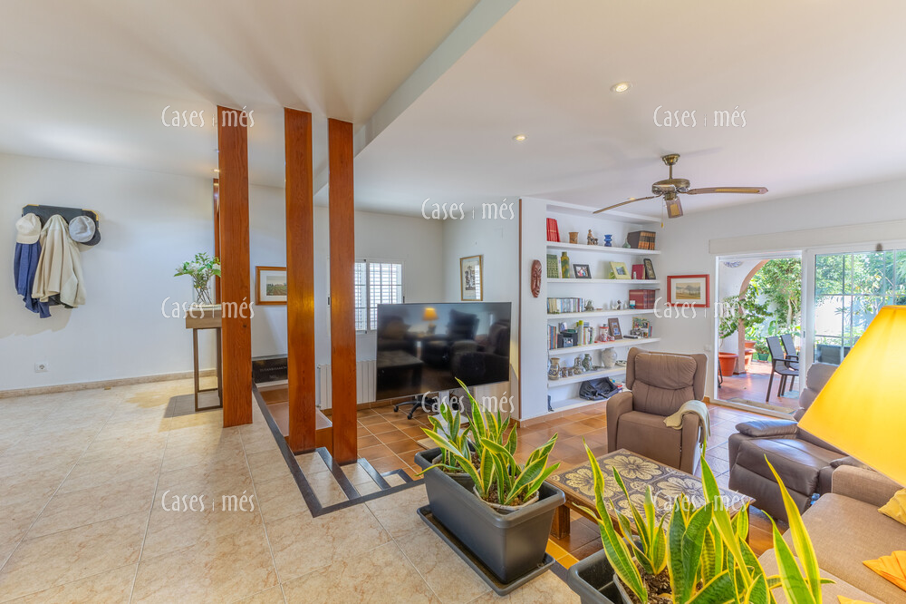 Living room of House or chalet to rent in El Puig de Santa Maria  with Air Conditioner, Heating and Private garden