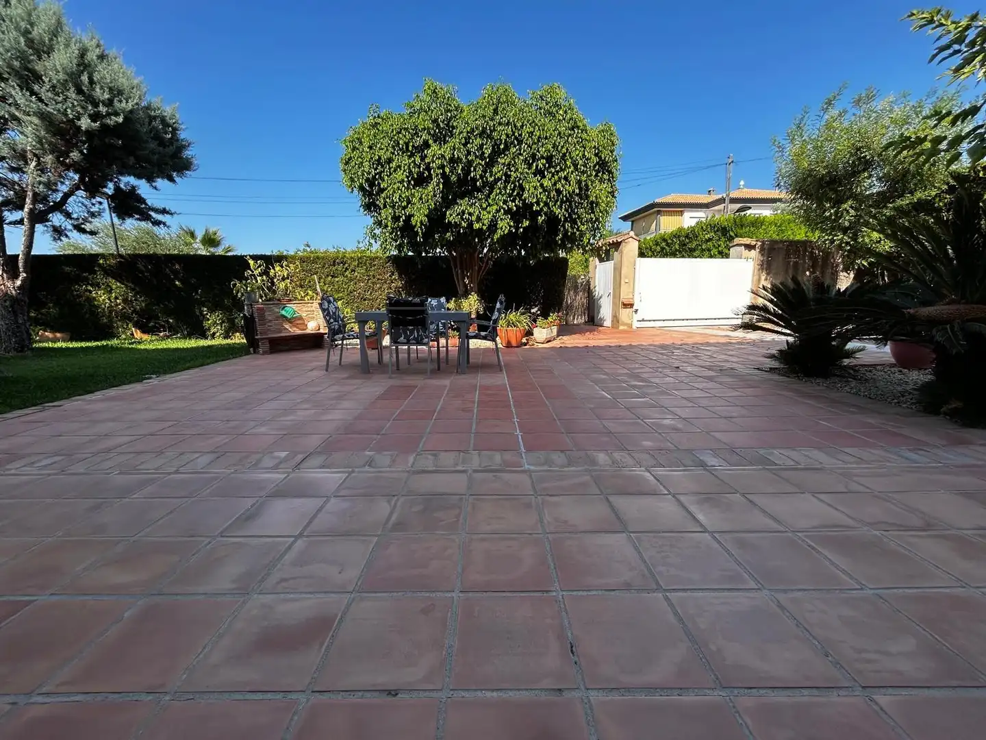 Terraza de Casa o chalet en venta en La Font d'en Carròs con Aire acondicionado, Calefacción y Jardín privado