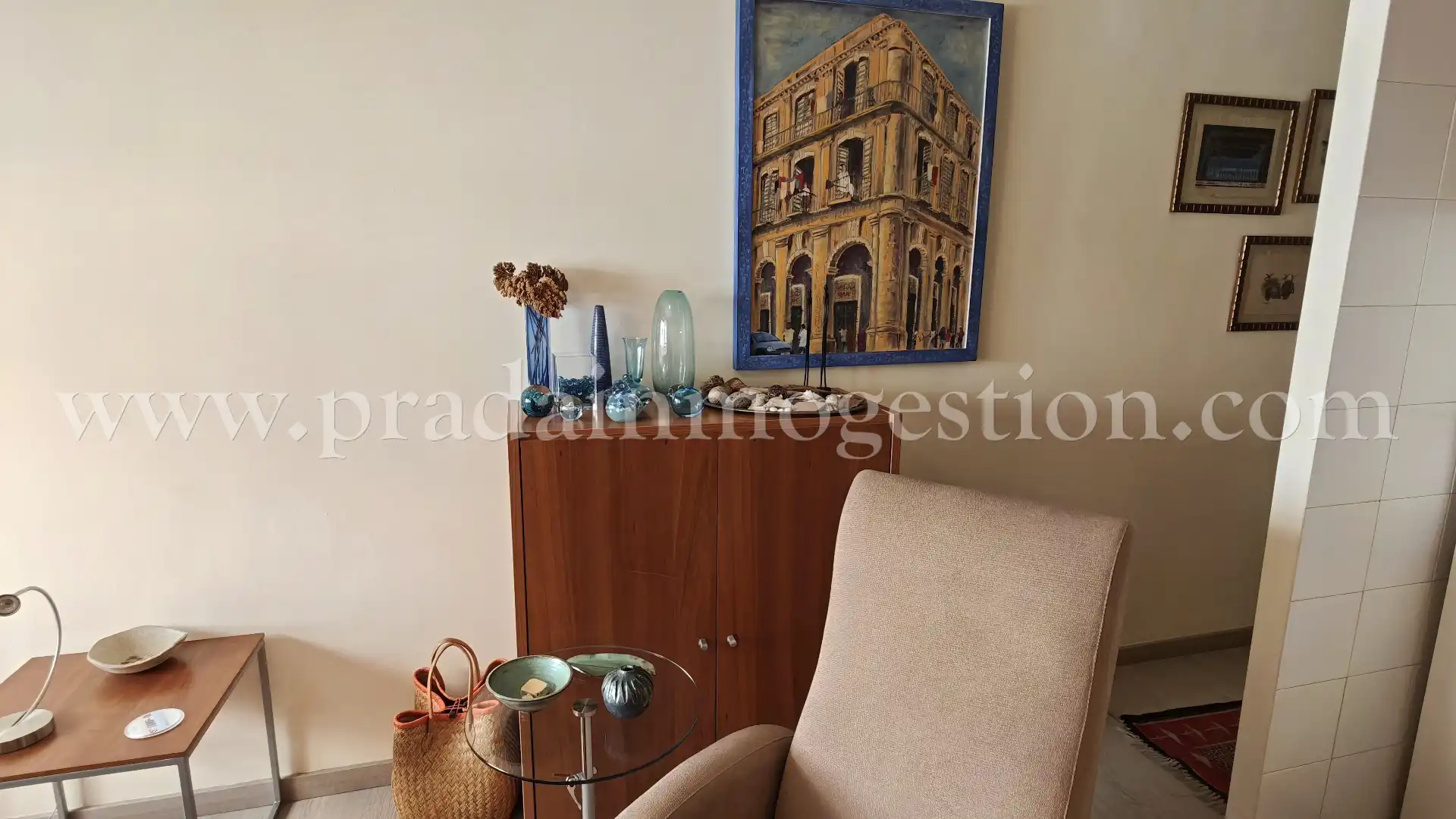 Sala d'estar de Apartament en venda en  Palma de Mallorca amb Aire condicionat, Calefacció i Parquet