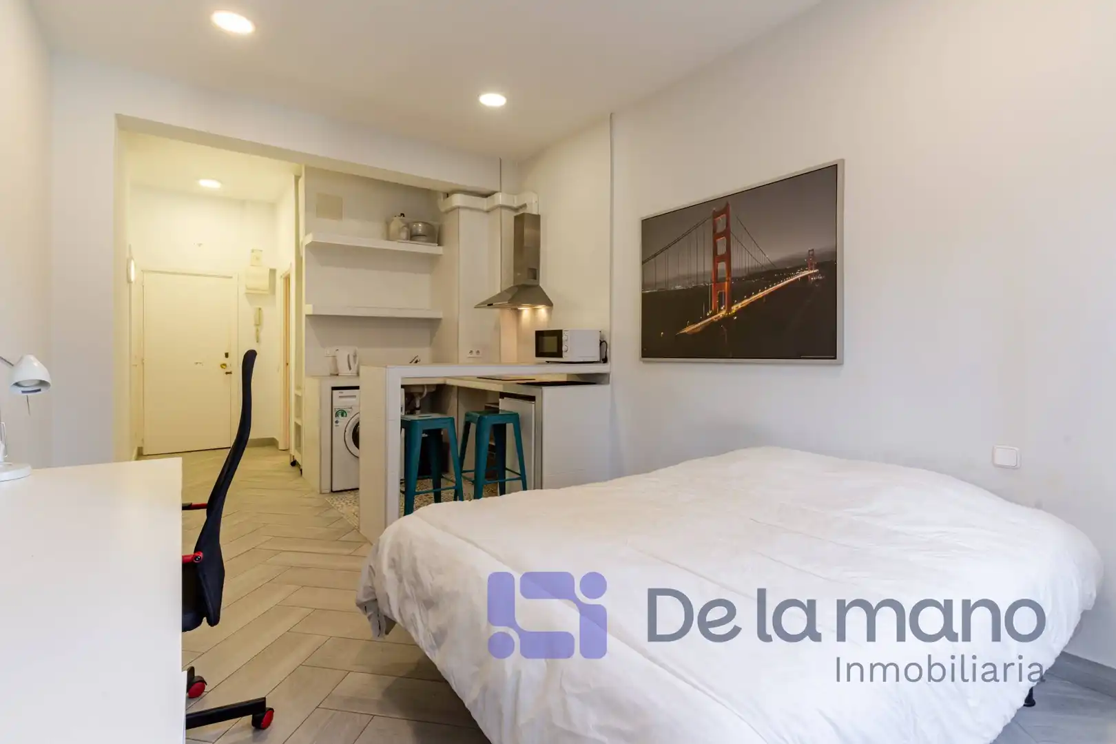 Habitación de Estudio de alquiler en Madrid con Aire acondicionado, Calefacción y Amueblado