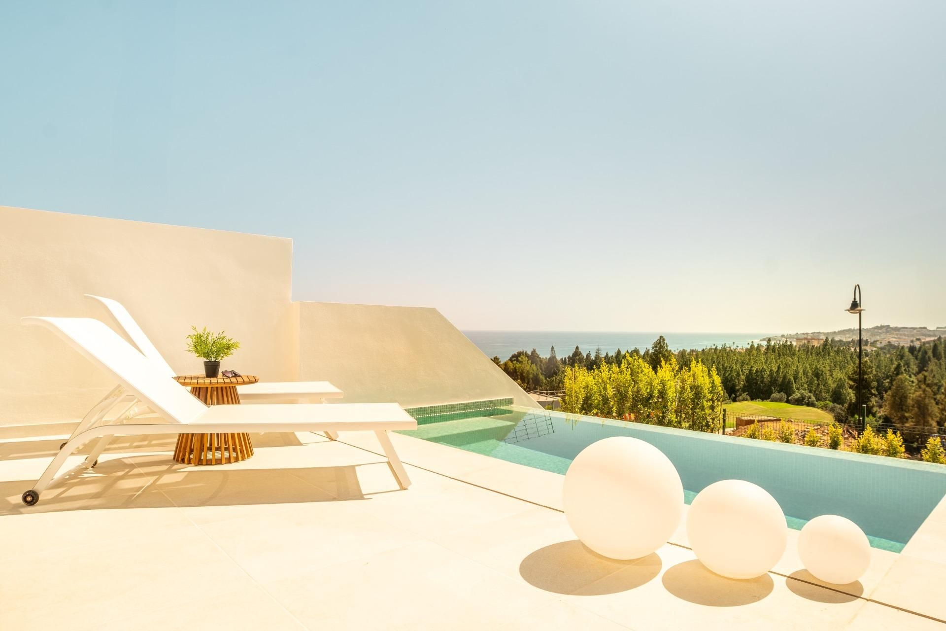 Terrace of Single-family semi-detached for sale in Mijas  with Air Conditioner, Heating and Terrace