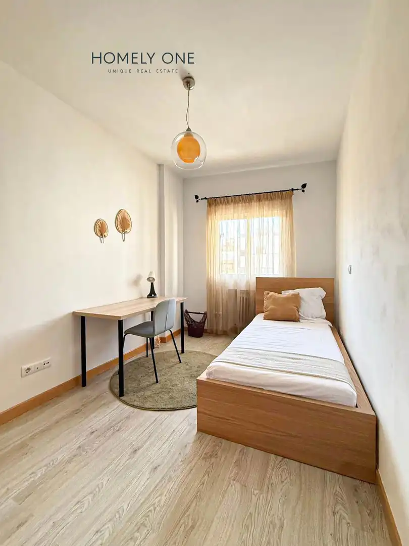 Schlafzimmer von Wohnung zum Verkauf in Madrid mit Klimaanlage, Heizung und Terrasse