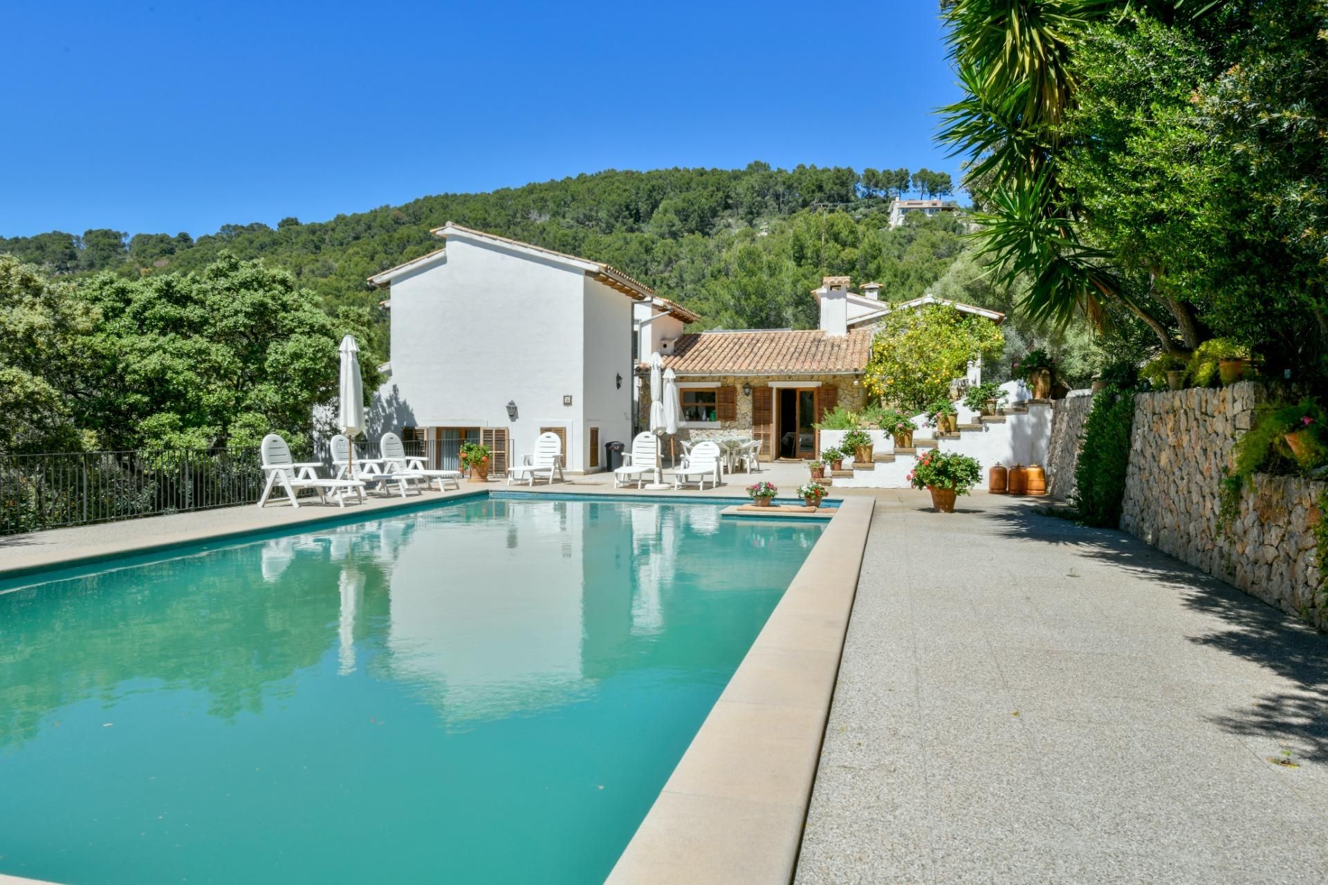 Swimming pool of House or chalet for sale in  Palma de Mallorca  with Air Conditioner, Heating and Private garden
