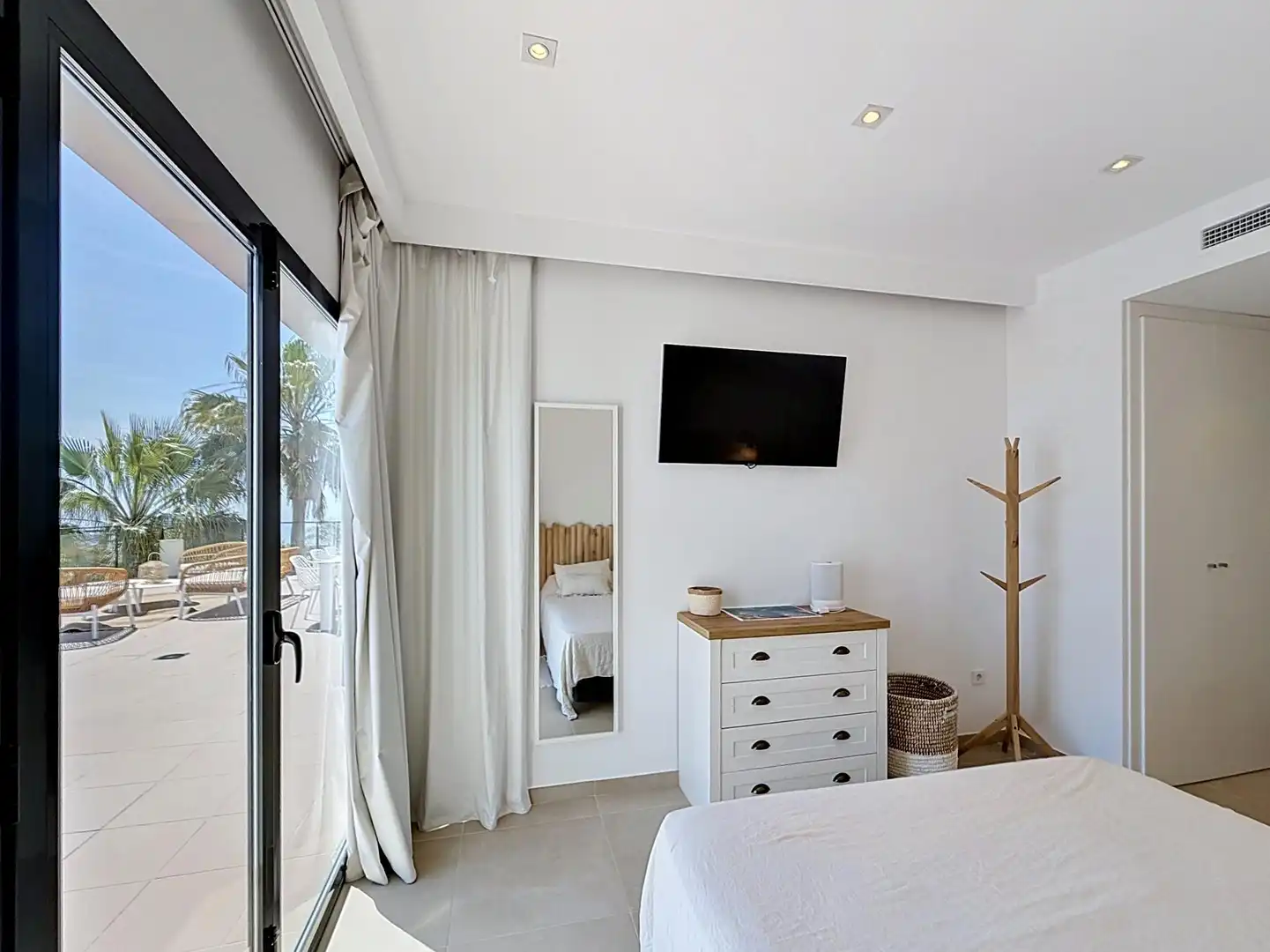 Habitación de Casa o chalet en venta en Benitachell / El Poble Nou de Benitatxell con Aire acondicionado, Calefacción y Jardín privado