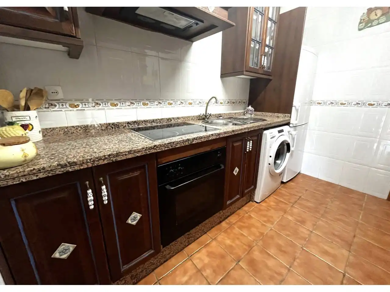 Cocina de Casa o chalet en venta en Valverde del Camino con Jardín privado, Terraza y Amueblado
