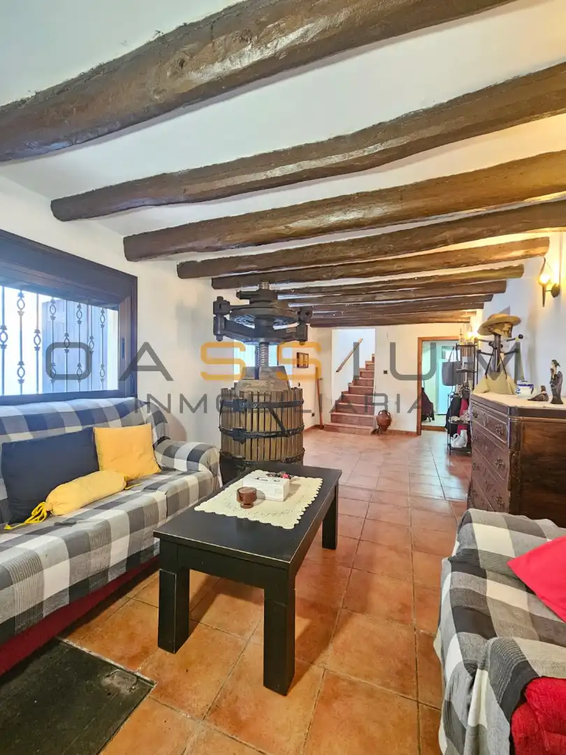 Living room of Detached homes for sale in La Secuita  with Air Conditioner, Terrace and Furnished