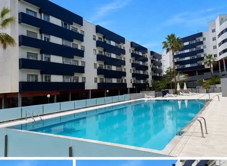 Piscina de Piso de alquiler en Las Palmas de Gran Canaria con Jardín privado, Trastero y Amueblado