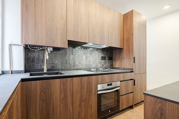 Kitchen of Flat for sale in  Madrid Capital  with Air Conditioner and Heating