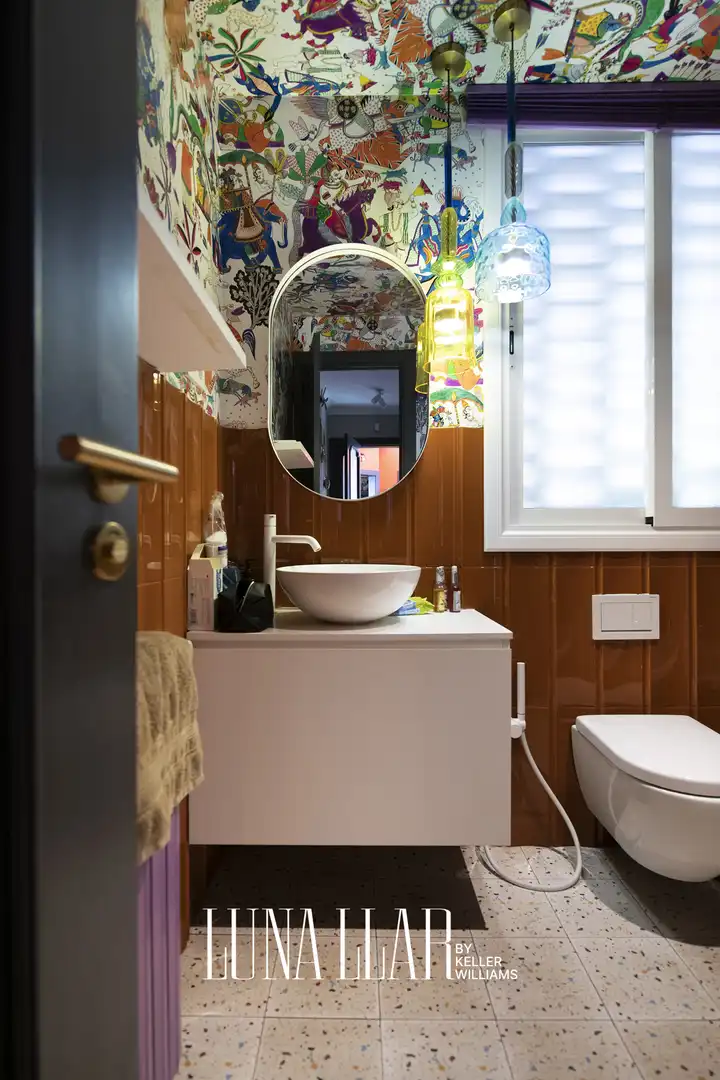 Badezimmer von Haus oder Chalet zum Verkauf in Castelldefels mit Terrasse und Schwimmbad