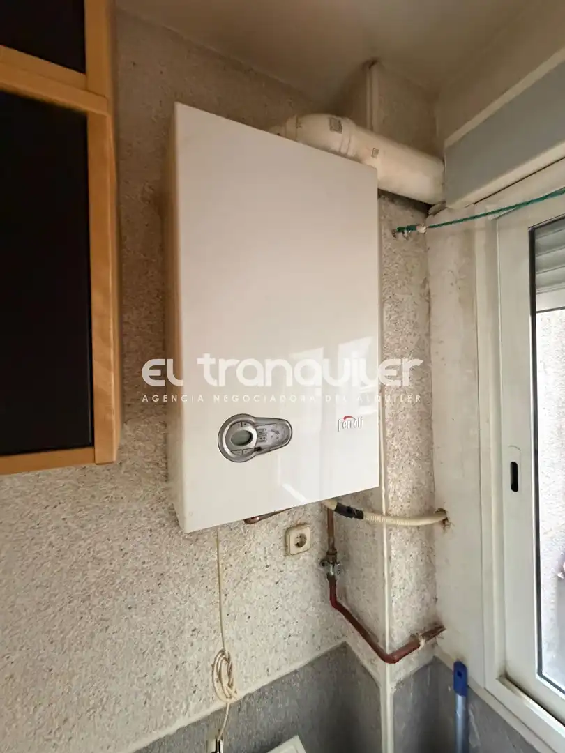Garden of Flat for rent in Madrid  with Terrace and Washing machine