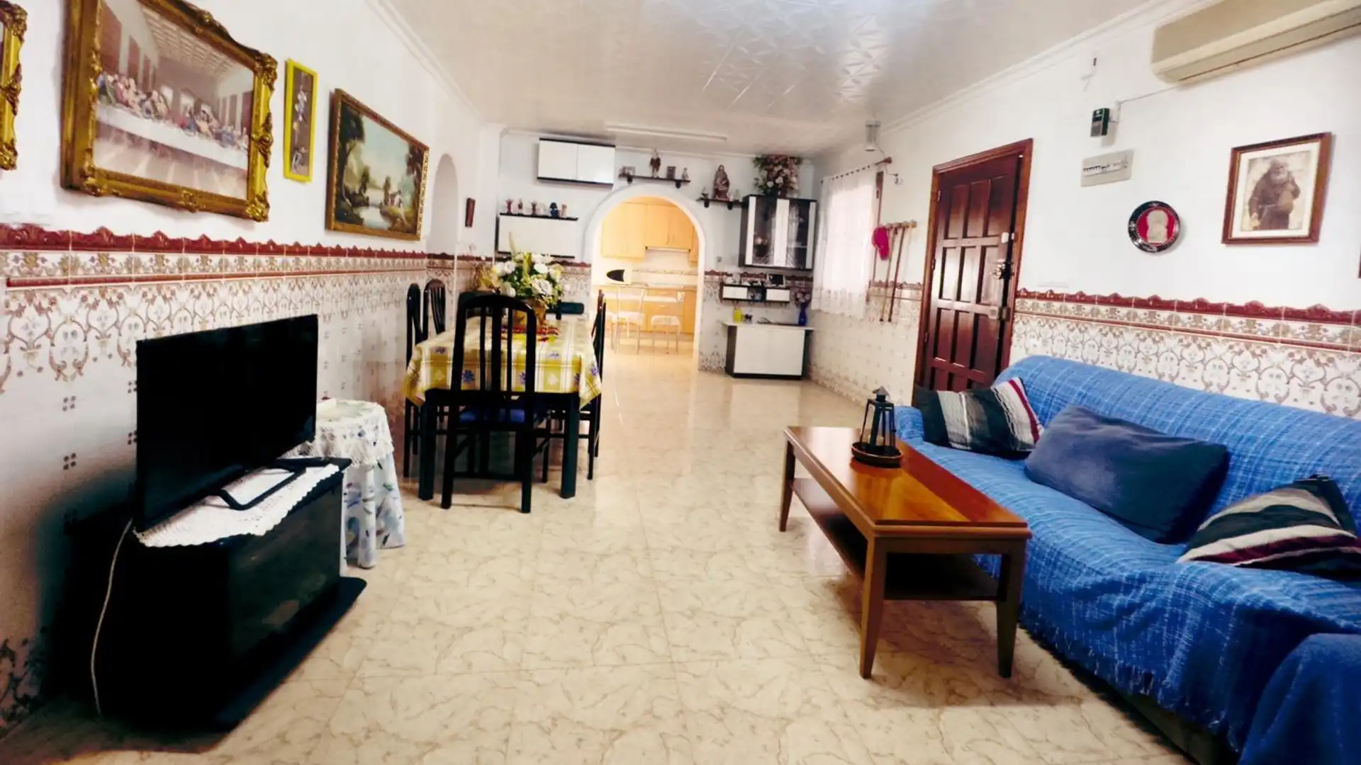 Sala de estar de Casa o chalet en venta en Albatera con Aire acondicionado, Jardín privado y Terraza