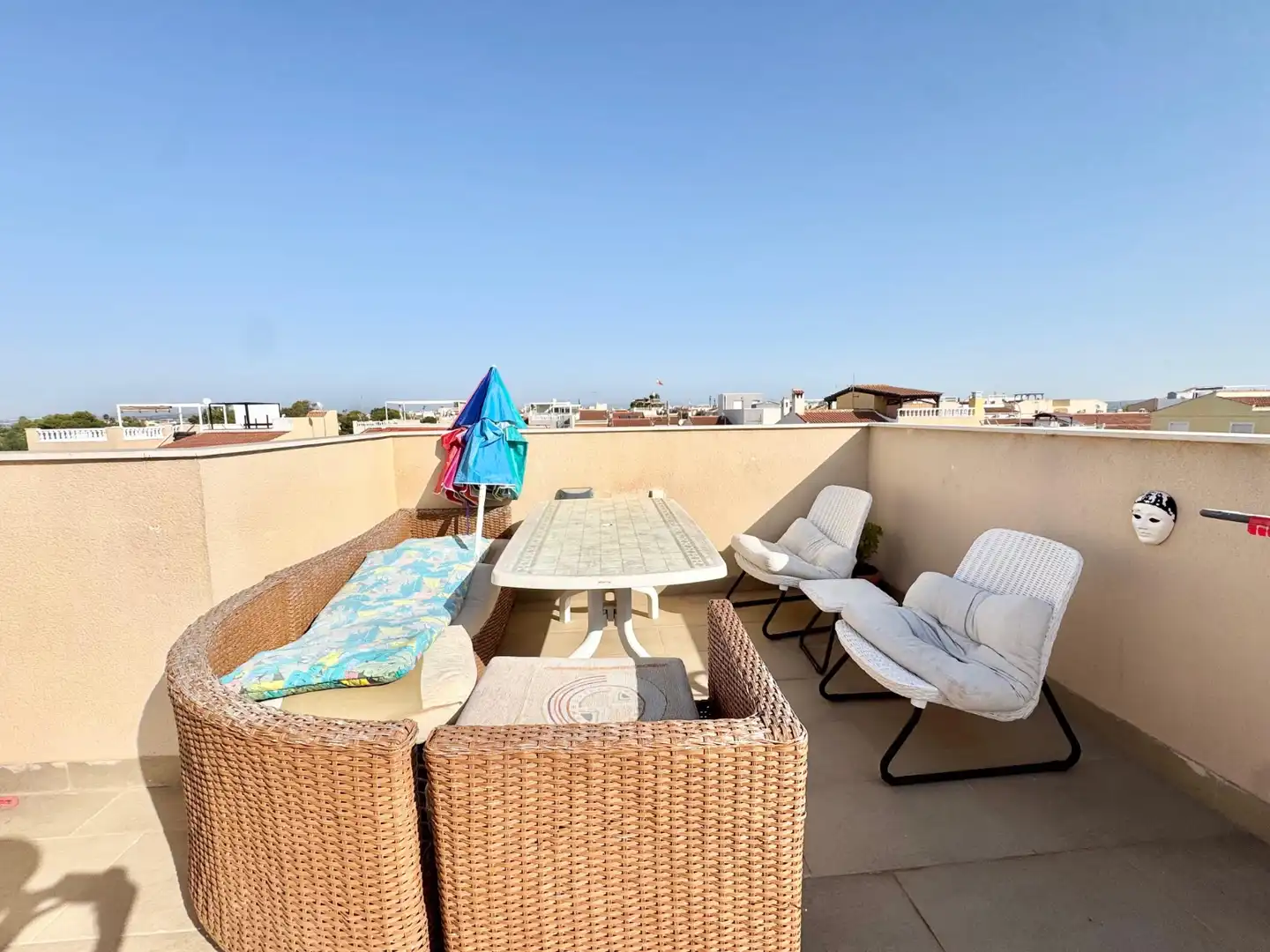Terrace of Houses for rent in Torrevieja  with Air Conditioner, Heating and Terrace