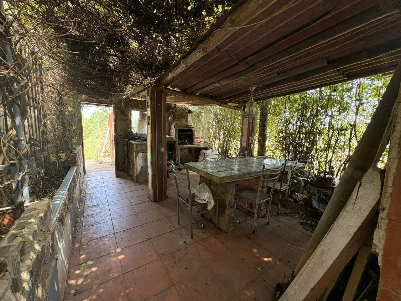 Terrace of Country homes for sale in Vezdemarbán  with Private garden, Terrace and Storage room