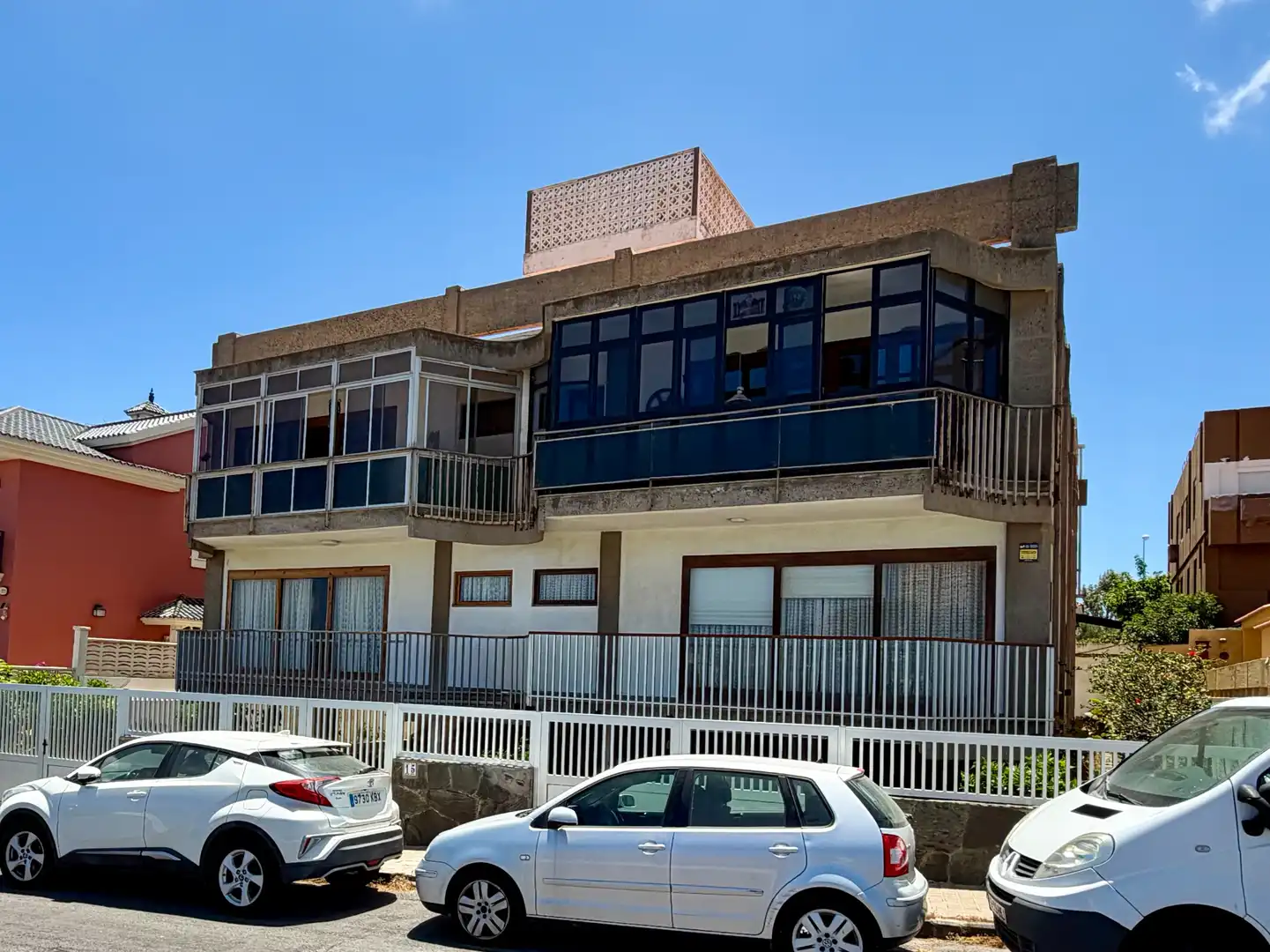 Vista exterior de Ático en venta en Las Palmas de Gran Canaria con Terraza